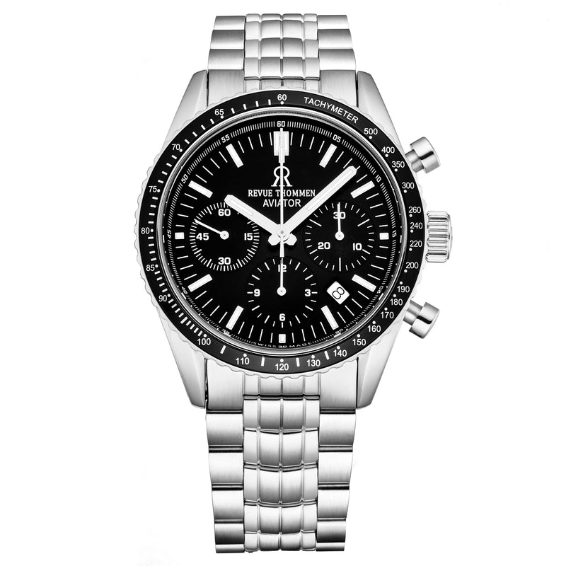 Aviator 17000.6137 / Black | Black Dial