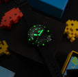 Cassini Automatic Space Invaders Limited Edition Black / Black | Black Dial