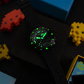 Cassini Automatic Space Invaders Limited Edition Black / Black | Black Dial