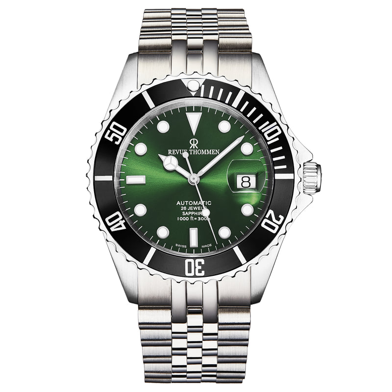 Diver 17571.2222 / Green | Green Dial