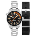 COSWORTH COSTIN MECA-QUARTZ LIMITED EDITION BLACK / STAINLESS STEEL Black Dial