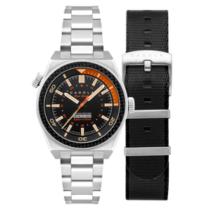 COSWORTH COSTIN MECA-QUARTZ LIMITED EDITION BLACK / STAINLESS STEEL Black Dial
