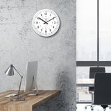 10 Inch Silent Continuous-Sweep Analog Wall Clock