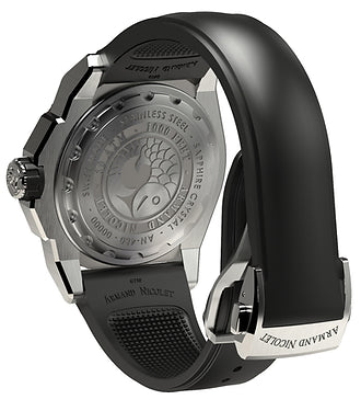 JS9-44 Black Dial/Rubber Strap (A480AGN-NR-GG4710N) | Black Dial