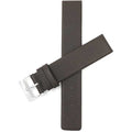 SK-PP | 18mm Brown Quick Release Classic Thin Leather Watch Band 18mm / Brown / Silver Buckle |  Dial