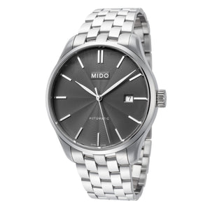 Belluna II 40mm / Black / Silver | Black Dial