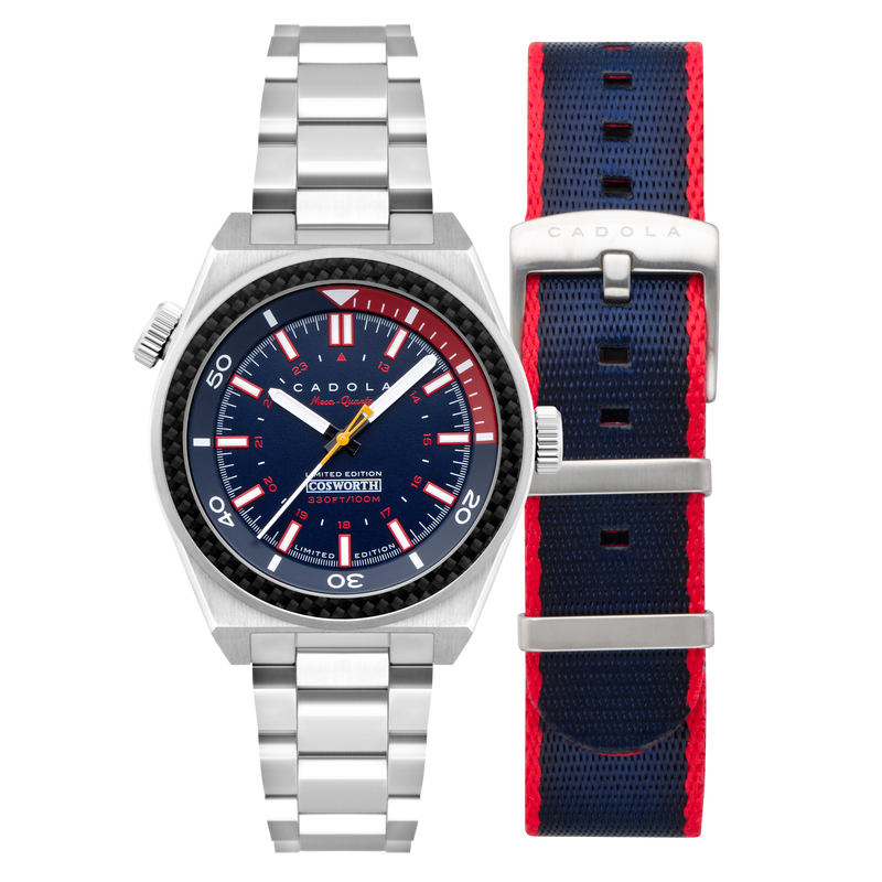 COSWORTH COSTIN MECA-QUARTZ LIMITED EDITION BLUE / STAINLESS STEEL | Blue Dial