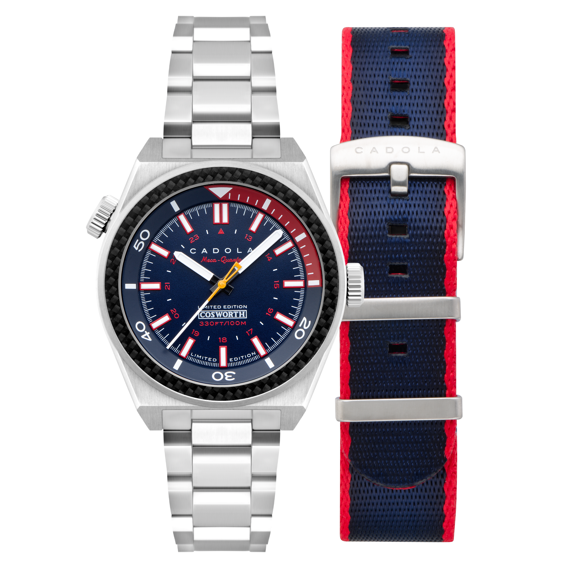 COSWORTH COSTIN MECA-QUARTZ LIMITED EDITION BLUE / STAINLESS STEEL | Blue Dial