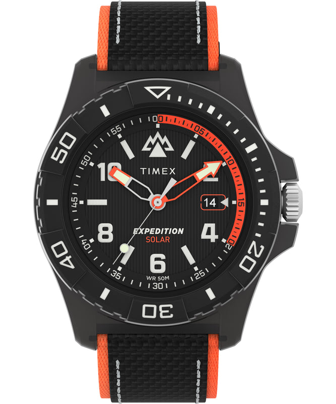 EXPEDITION NORTH Black / Recycle Material | Black Dial
