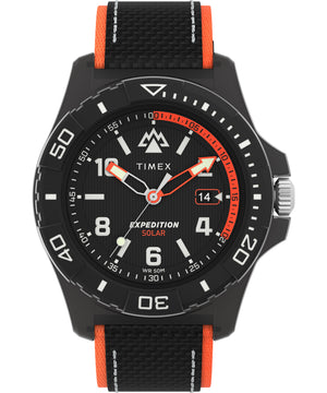 EXPEDITION NORTH Black / Recycle Material | Black Dial