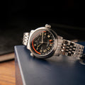 Heinrich Swiss GMT Limited Edition Black / Stainless Steel | Black Dial
