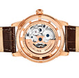 Legacy Automatic Skeleton Watch Brown/Leather | Salmon Dial