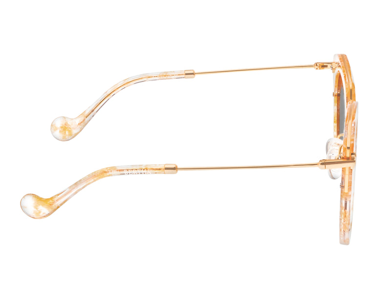 Aaliyah Peach Tortoise/Black |  Dial