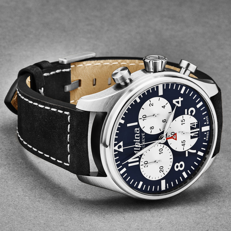 Startimer Pilot AL372NS4S6 / Blue | Blue Dial