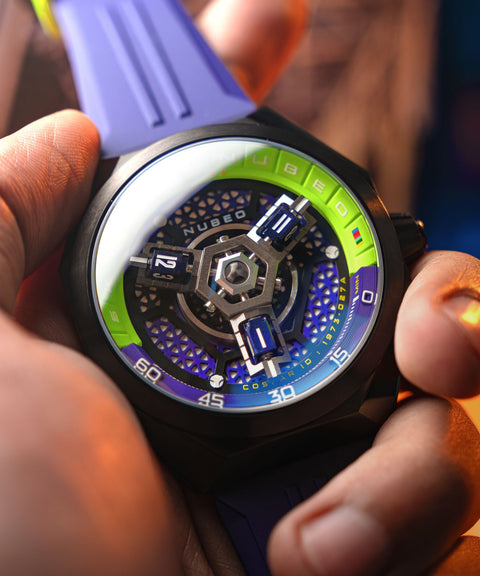 Skylab Automatic Limited Edition Blue / Blue Rubber | Blue Dial