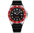 Aquadiver 3950r Black/Rubber | Black Dial