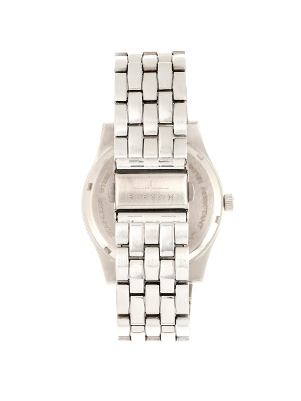 Garrison Bracelet Watch w/Date Silver/Green | Green Dial