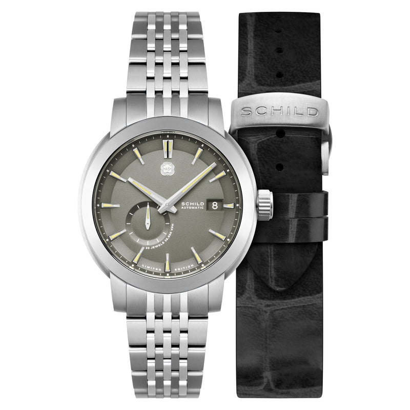 Heinrich Grey / Stainless Steel | Grey Dial