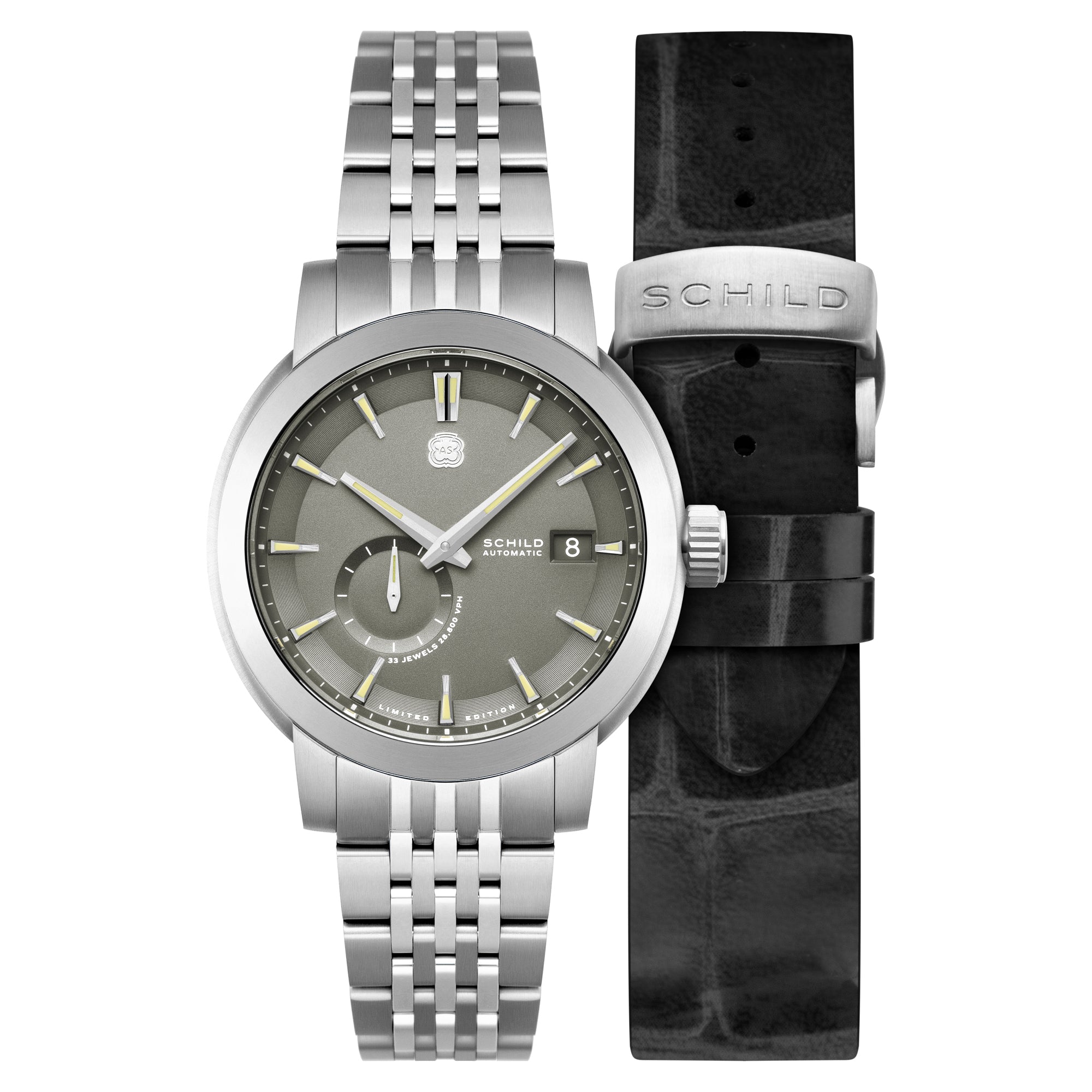 Heinrich Grey / Stainless Steel | Grey Dial