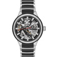 Automatic RC - Skeleton - DK13657 Silver / Black | Black Dial