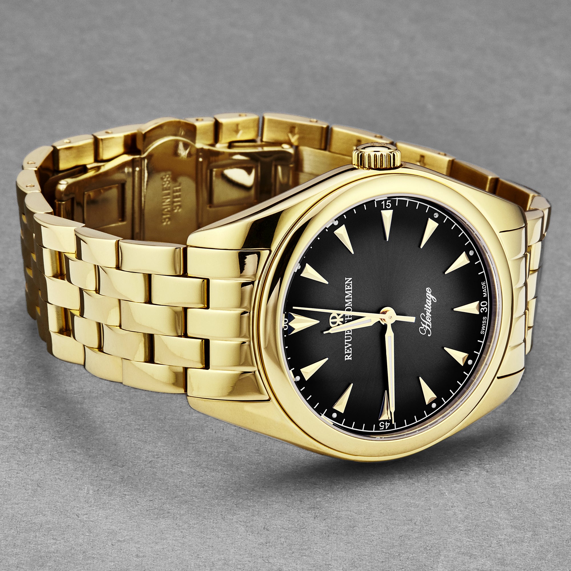 Heritage 21010.2117 / Black | Black Dial