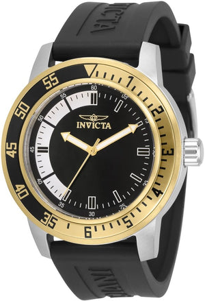 Specialty Black Dial / Black Silicone Strap Black Dial