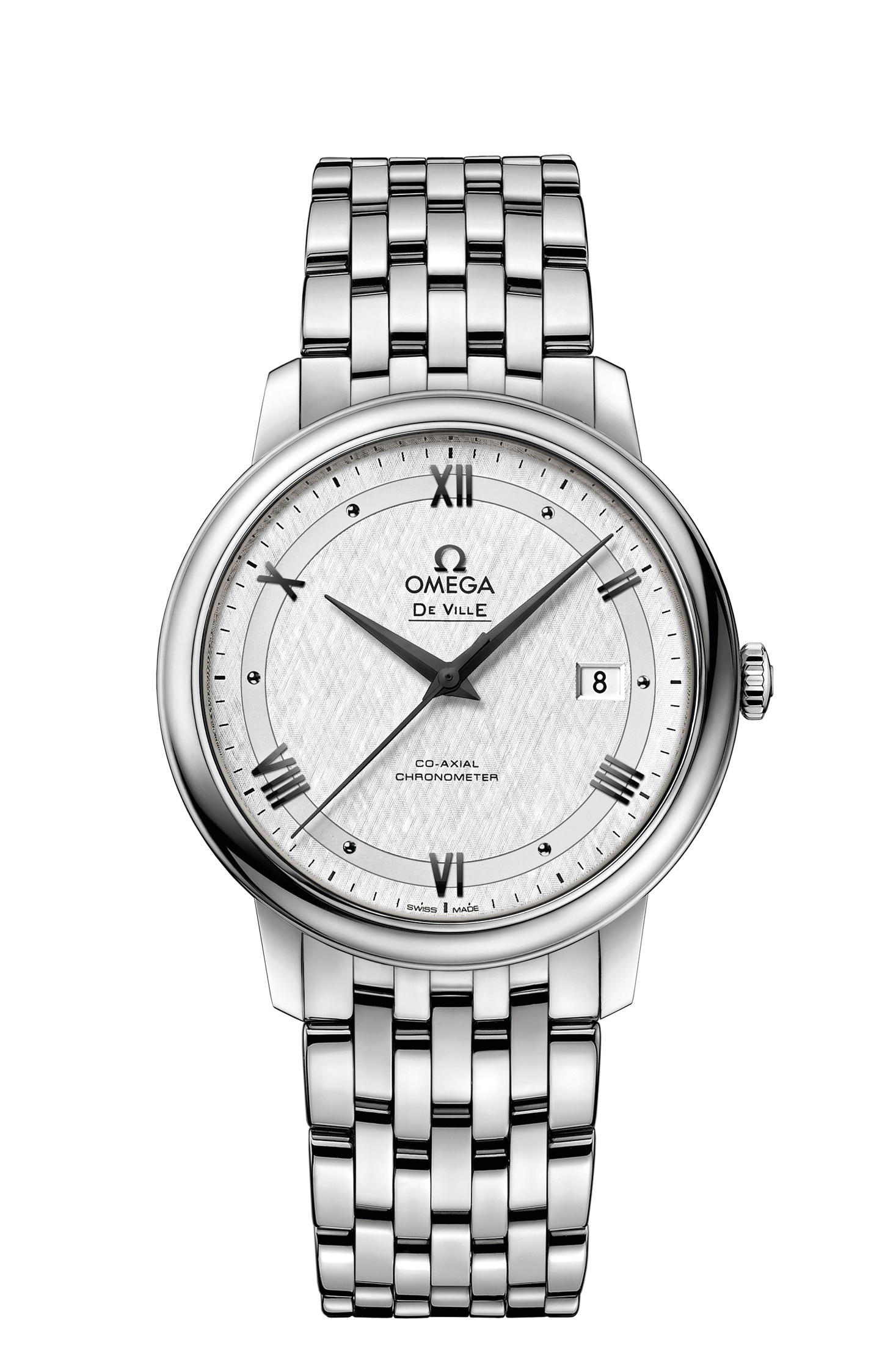 De Ville Prestige Co-Axial Chronometer 39.5mm / Silver Dial | Silver Dial
