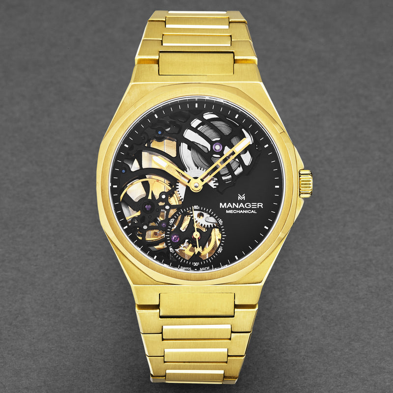 Revolution MAN-RM-10-GM / Black | Black Dial