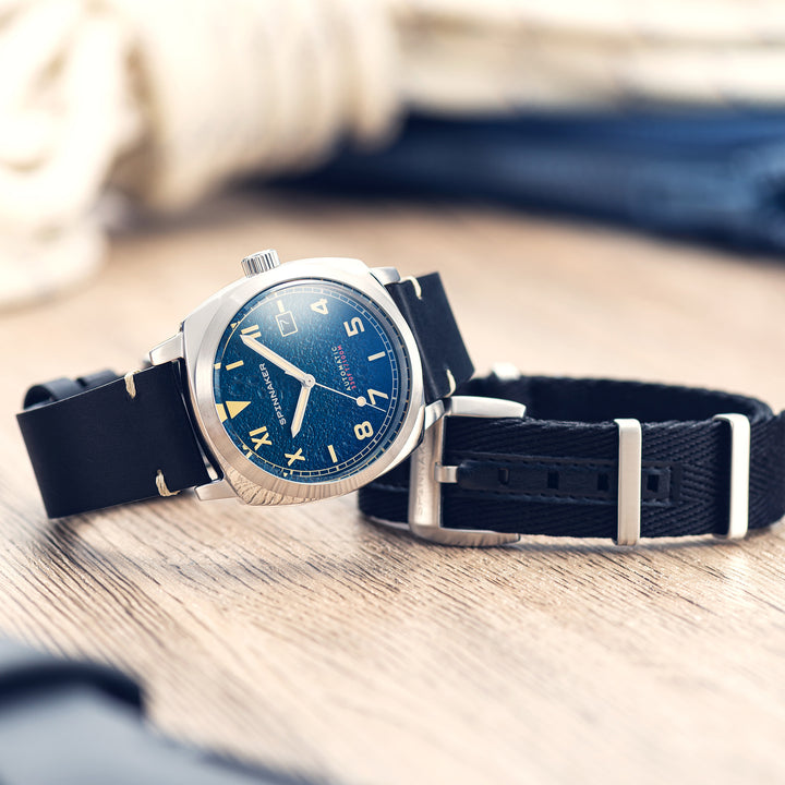 Hull California Blue Dial / Leather | Blue Dial