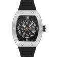 Tonneau - Automatic RM - Skeleton - DK13634 Silver / Black | Black Dial