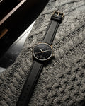 THE KAIROS II - GOLD ONYX | Black Dial