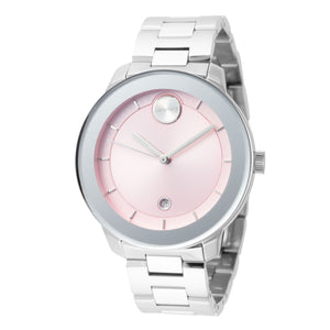 Bold 38mm / Pink / Silver | Pink Dial