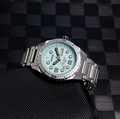 Tri-Hawk Tritium Blue with Luminous Glow Blue Dial