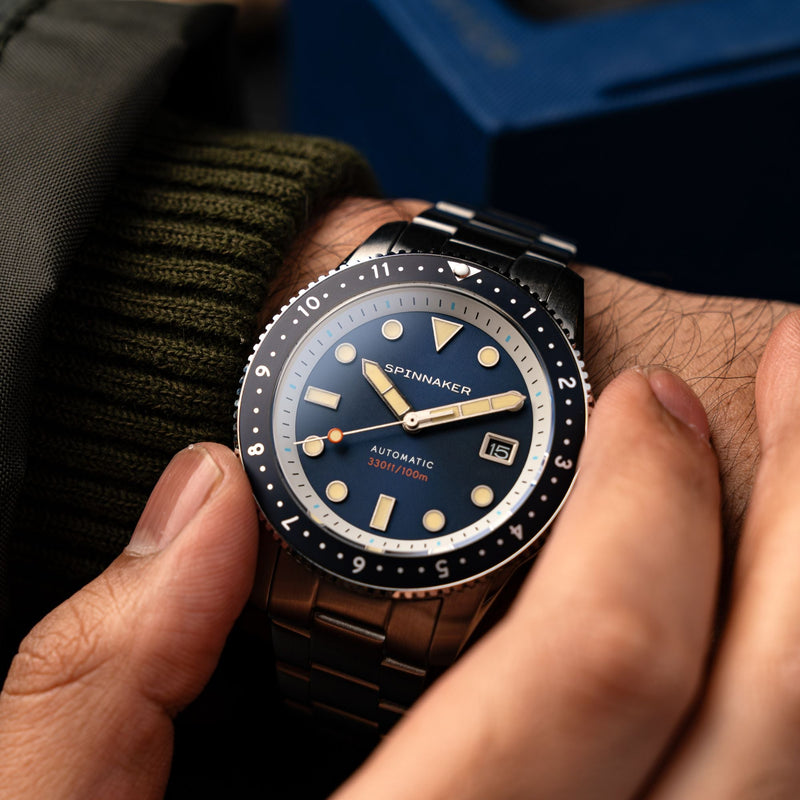 Croft Pioneer Automatic Blue/Stainless Steel | Blue Dial