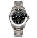 Deep Marine Explorer II Black/White Bezel | Black Dial
