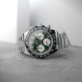 Accelero Chronograph Green / Stainless Steel | Green Dial