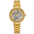 Radiant Elegance Automatic Skeleton Gold/Stainless | Gold Dial