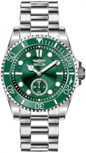 Pro Diver Men Green Dial / Stainless Steel Bracelet Green Dial