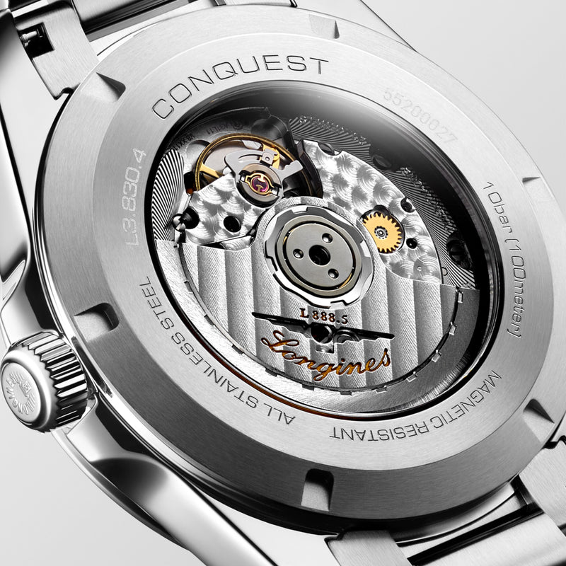 Conquest Silver/Silver |  Dial