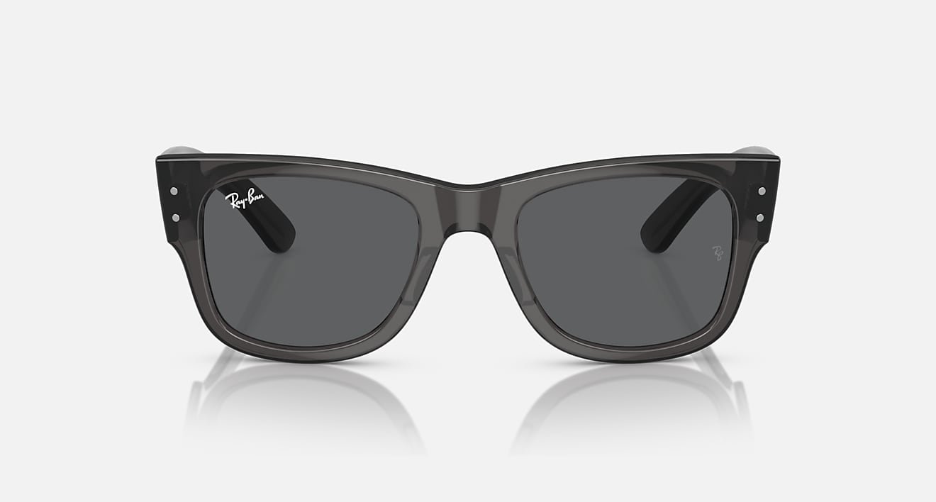 MEGA WAYFARER UNISEX Transparent Black / Dark Grey |  Dial