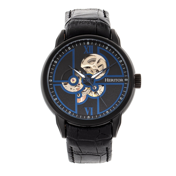 Sanford Semi-Skeleton Leather-Band