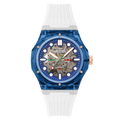 Ravello Automatic Blue & White / Silicone | Blue Dial