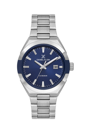 Classic Stripe Silver / Blue Dial Blue Dial