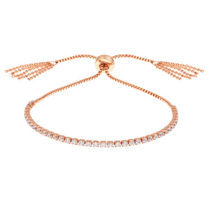 Sophia Bolo Bracelet 18k Rose Gold