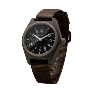 General Purpose Mechanical Black US Gov/Nylon Matte Black Dial