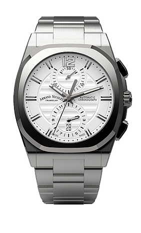 J09-3 Silver/White Dial/Metal bracelet | White Dial