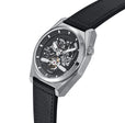 Amadeus Skeleton Watch Black / Silver | Black Dial