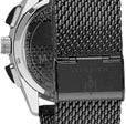 TRAGUARDO Black / Stainless Steel | Black Dial