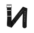 NYLON DEFSTAN STRAP, BLACK, 18MM BLACK/DEFESTAN |  Dial