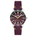 Scilla Automatic PURPLE / Leather | Purple Dial